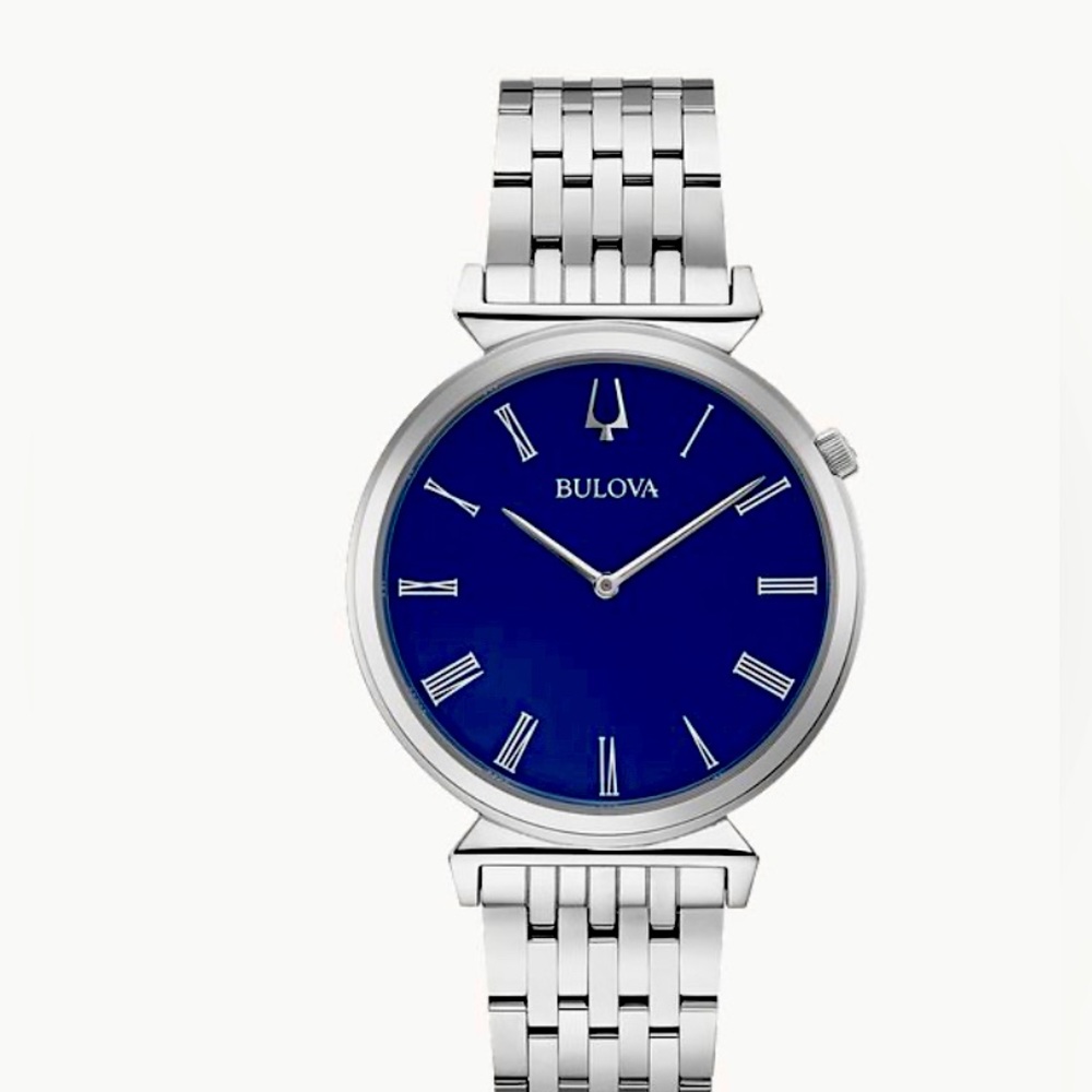 Bulova Regatta classic blue face Watch men’s